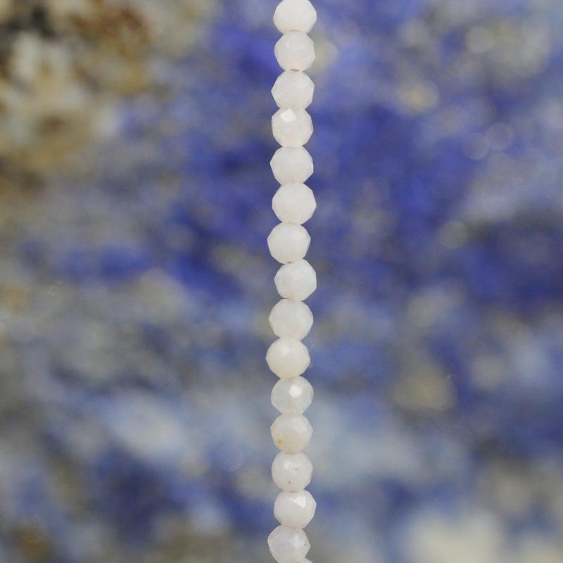 Pink Opal Dainty Faceted Necklace || .925 Sterling Silver-Nature's Treasures