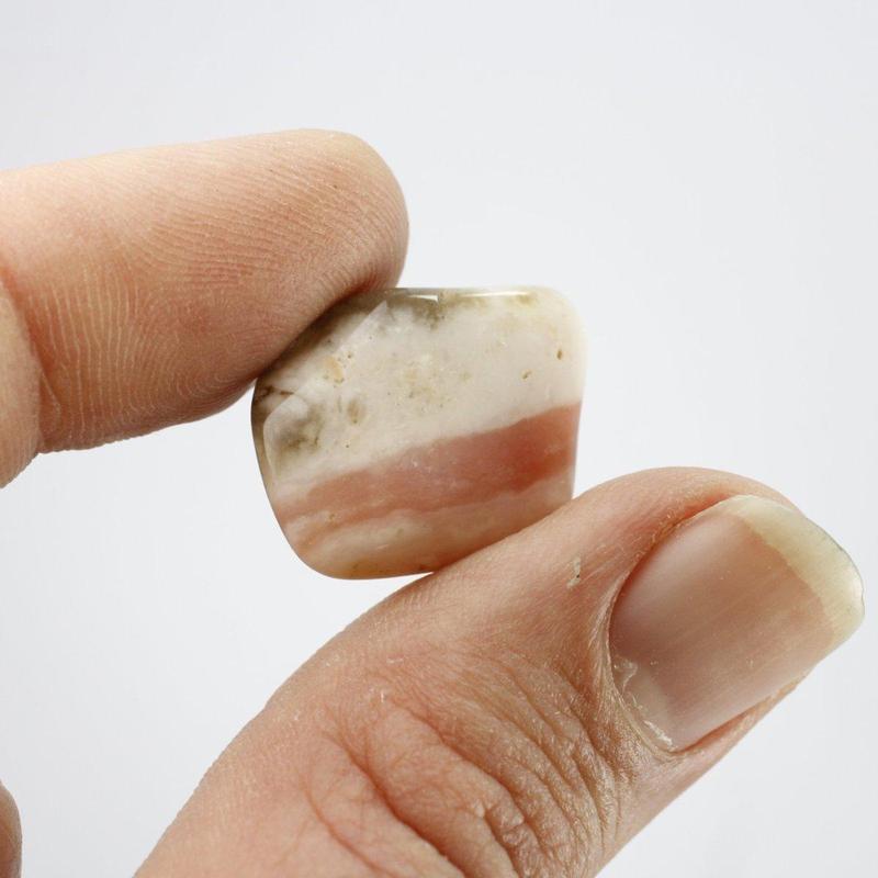 Pink Opal Tumble Stone Grade "A"-Nature's Treasures