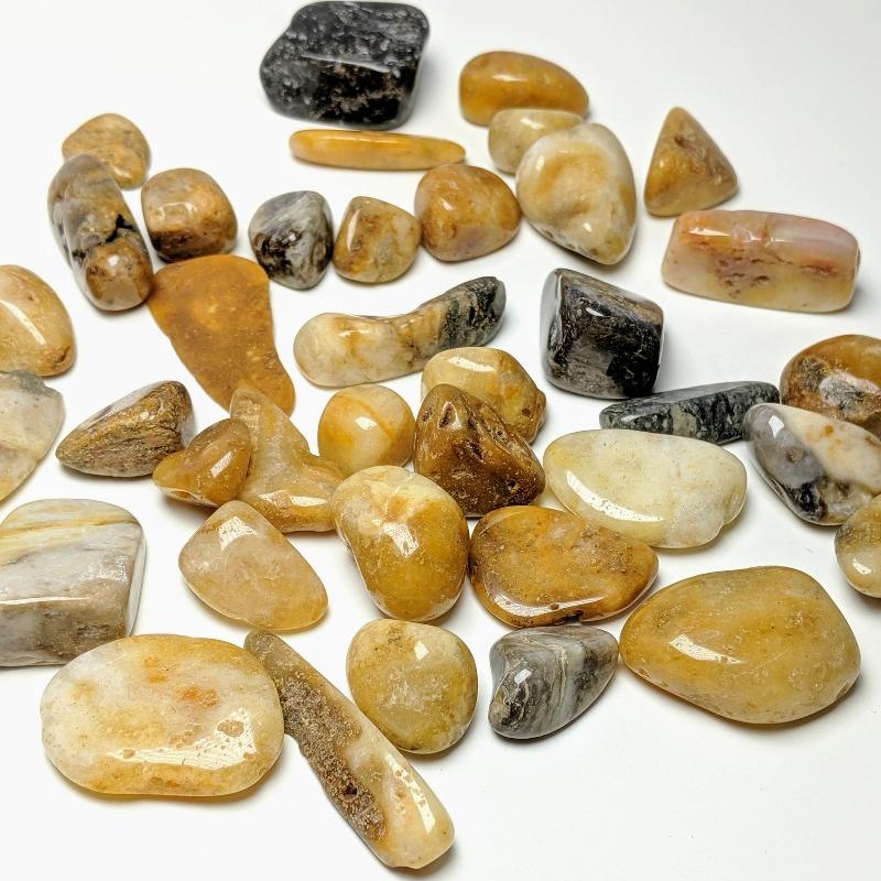 Polished Azeztulite Tumbled Stones || Ascension & Spiritual Awakening || USA