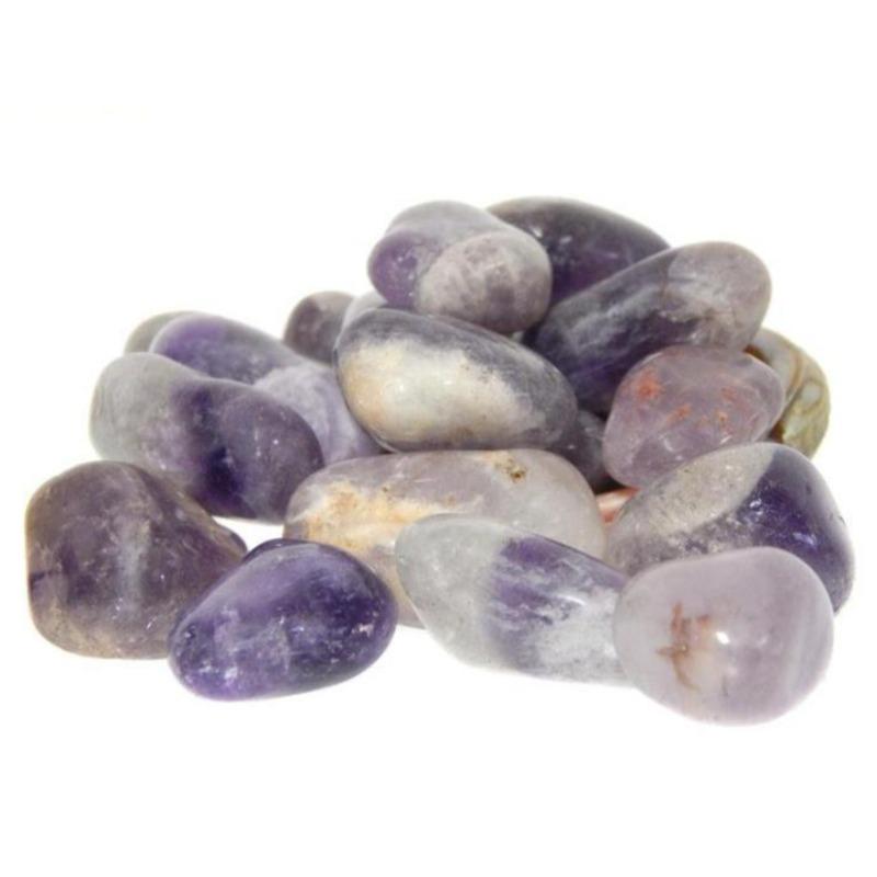 Polished Chevron Amethyst Tumbled Stones || Dreams & Higher Vibrations || Brazil-Nature's Treasures