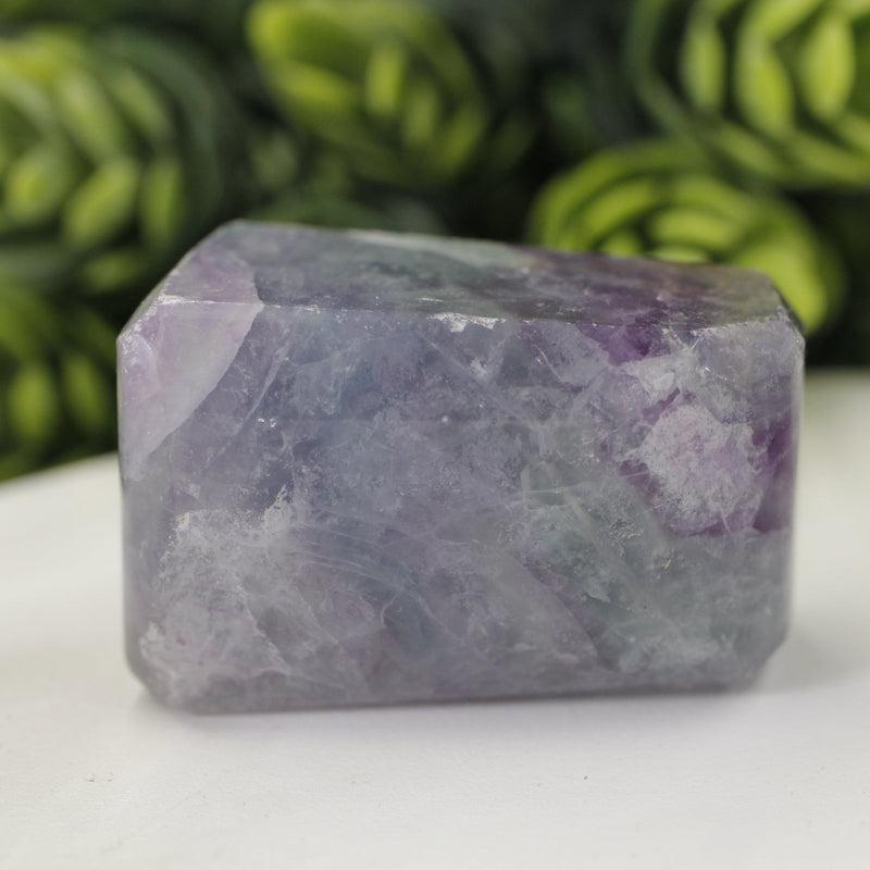 Polished Fluorite Tumble Stone || Mental Clarity, Psychic Cleanser, Decision Making || India-Nature's Treasures