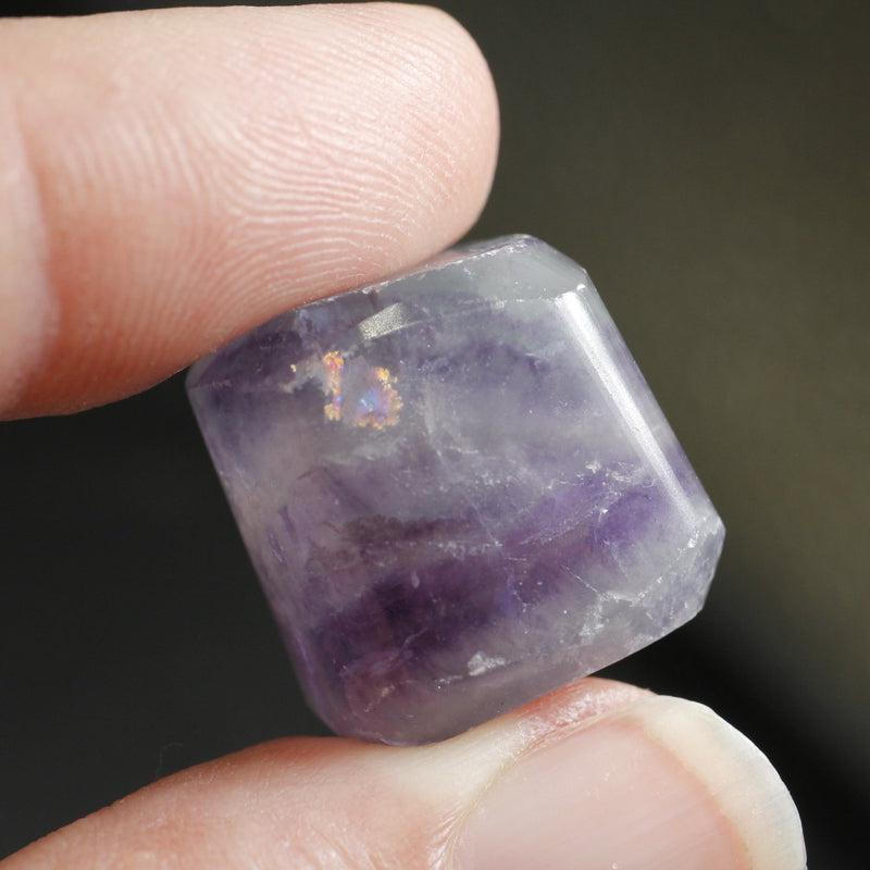 Polished Fluorite Tumble Stone || Mental Clarity, Psychic Cleanser, Decision Making || India-Nature's Treasures