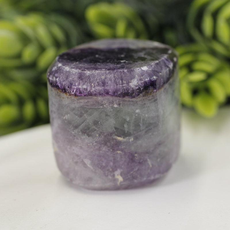 Polished Fluorite Tumble Stone || Mental Clarity, Psychic Cleanser, Decision Making || India-Nature's Treasures