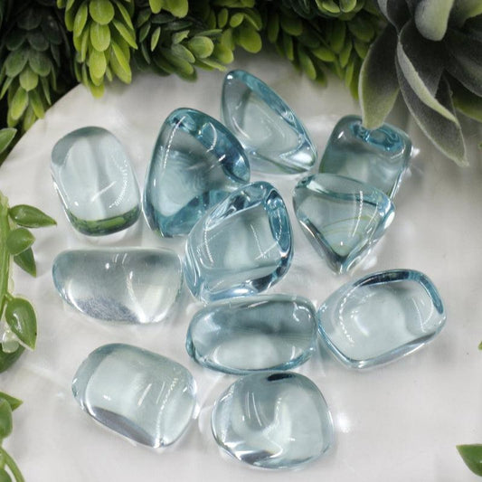 Polished Glass Tumble Stone || Clarity, Psychic Enhancement || China-Nature's Treasures