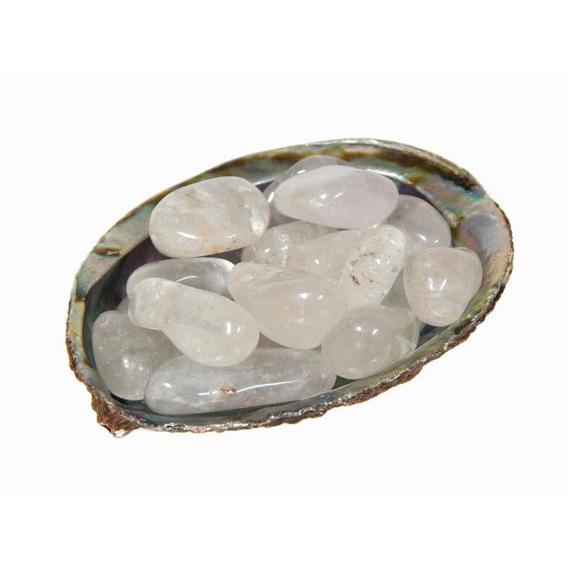 Polished Grade "A" Clear Quartz Tumble Stone || Amplifier & Manifestation || Brazil-Nature's Treasures