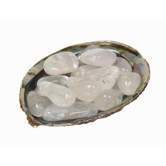 Polished Grade "A" Clear Quartz Tumble Stone || Amplifier & Manifestation || Brazil-Nature's Treasures