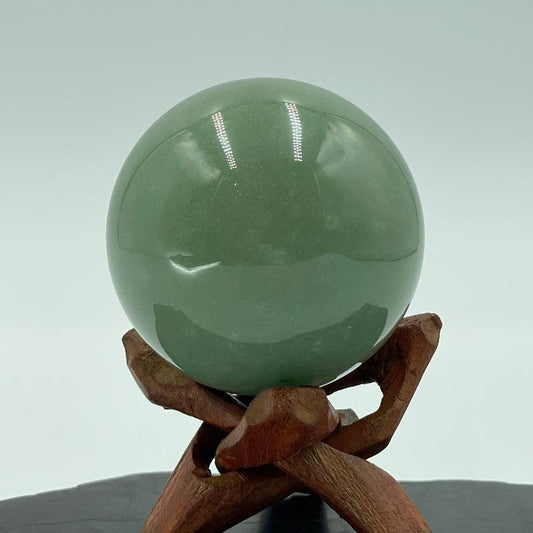 Polished Green Aventurine Sphere's || 50MM-Nature's Treasures
