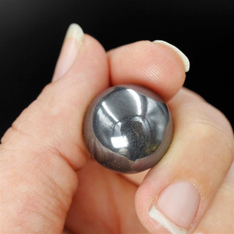 Polished Hematite Mini Sphere's || China