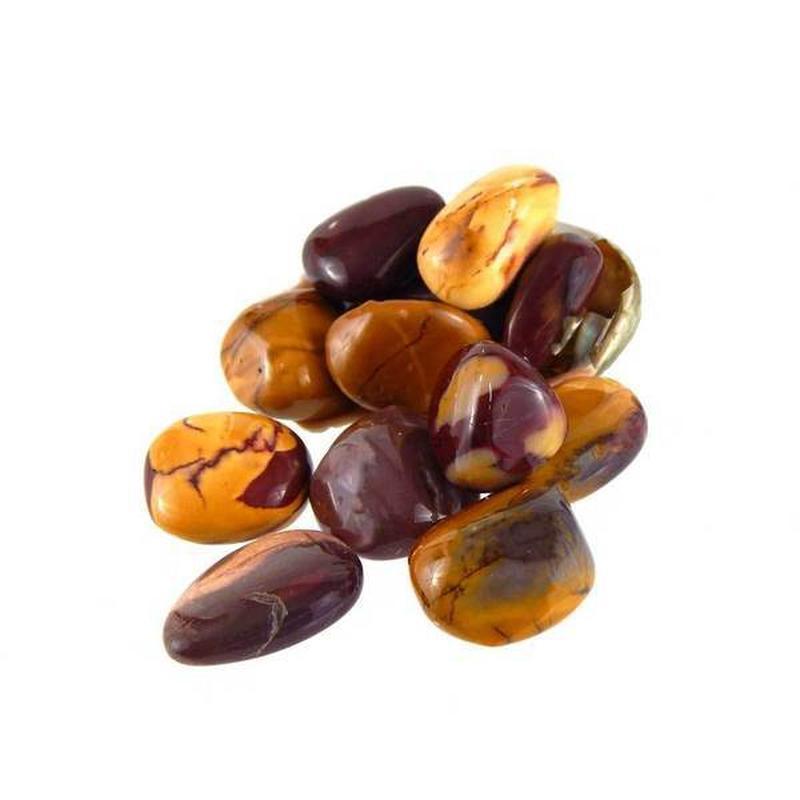 Polished Large Mookaite Jasper Tumbles || Protection & Communication || Australia-Nature's Treasures
