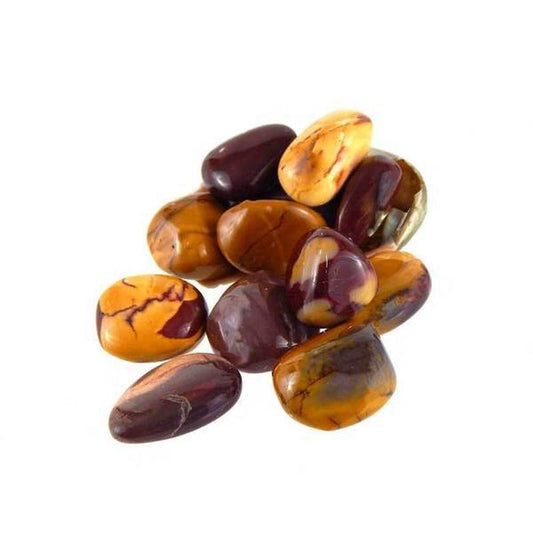 Polished Large Mookaite Jasper Tumbles || Protection & Communication || Australia-Nature's Treasures