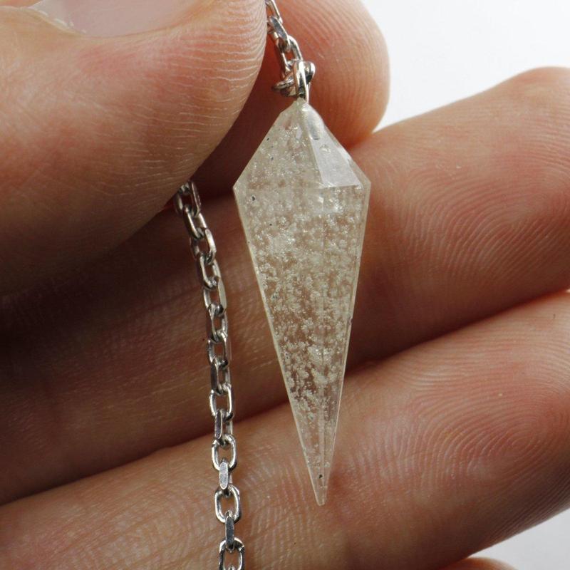 Polished Libyan Desert Glass Pendulums || .925 Sterling Silver Chain-Nature's Treasures