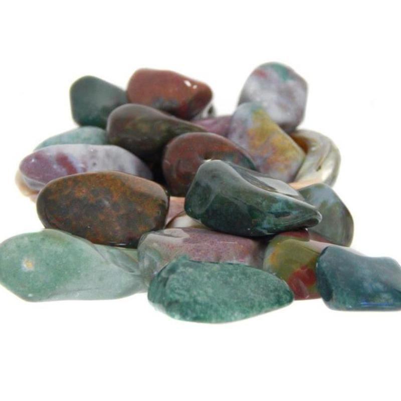 Polished Medium Bloodstone Tumbles || Aura Cleansing & Vitality || South Africa-Nature's Treasures