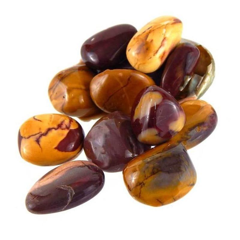 Polished Medium Mookaite Jasper Tumbles || Personal Power & Instinct || Australia-Nature's Treasures