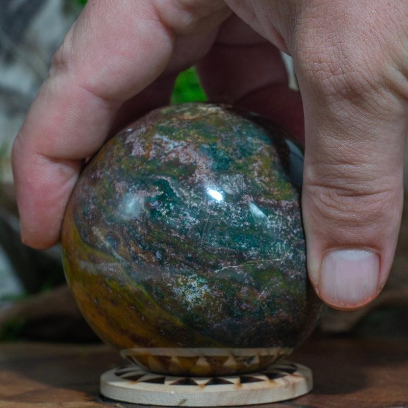 Polished Ocean Jasper Spheres || Madagascar-Nature's Treasures