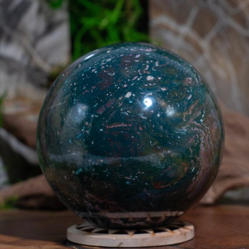 Polished Ocean Jasper Spheres || Madagascar-Nature's Treasures