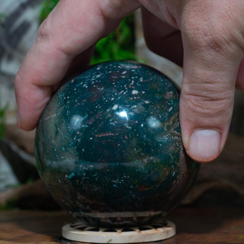 Polished Ocean Jasper Spheres || Madagascar-Nature's Treasures