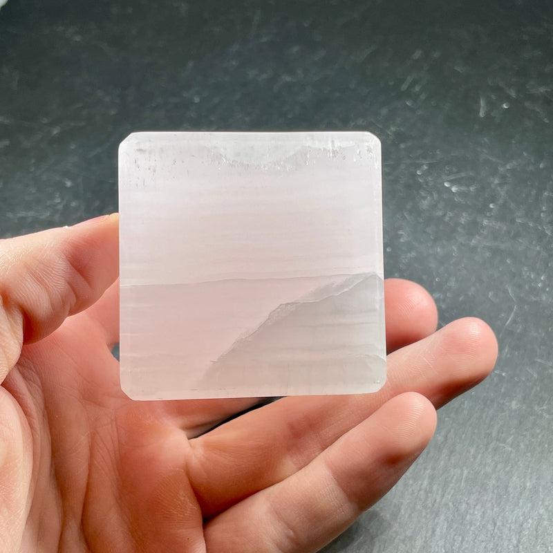 Polished Pink Calcite Cube Carvings || Madagascar-Nature's Treasures