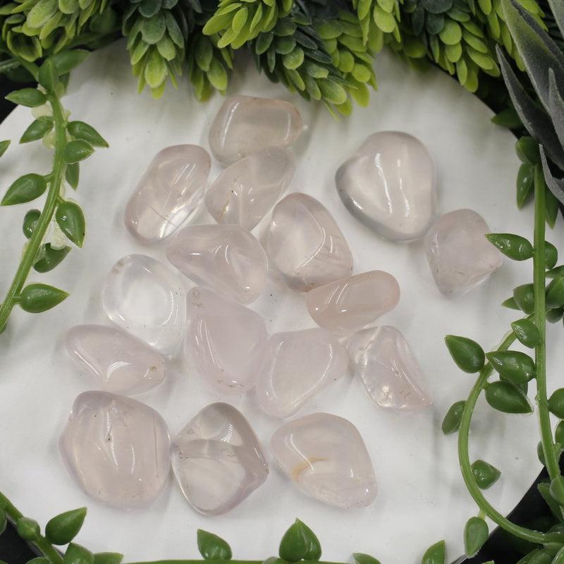 Polished Rose Quartz Tumble Stone || Self- Love, Emotional Healing, Anger Releaser || Brazil-Nature's Treasures