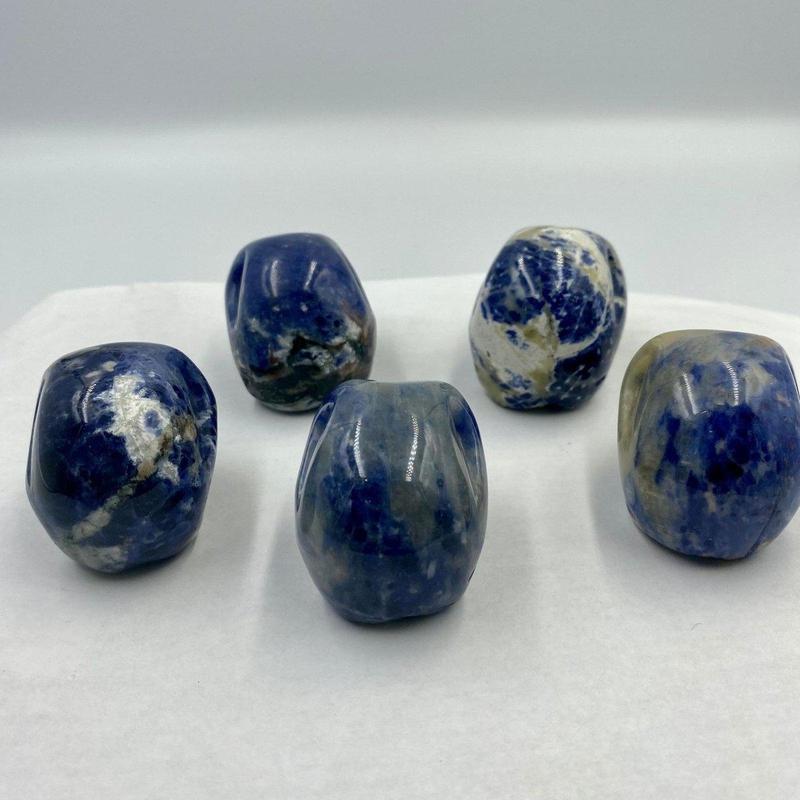 SHOW PRODUCT- Sodalite Skull Carvings || Brazil-Nature's Treasures