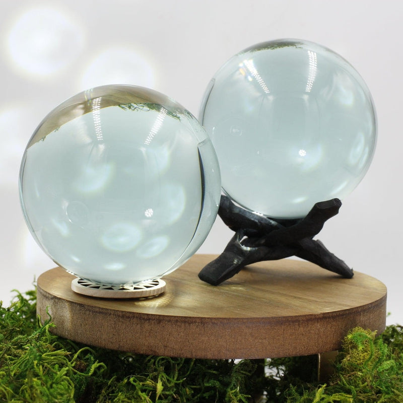 Polished Volcanic Ash Glass Sphere || 100 MM || Mexico-Nature's Treasures