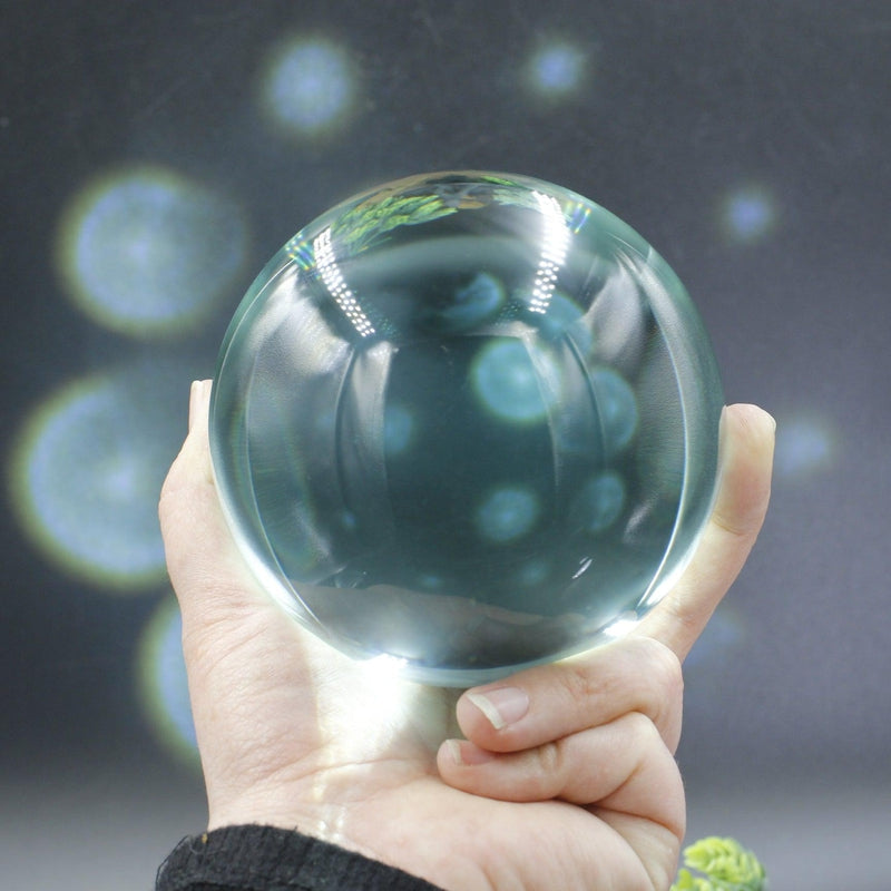 Polished Volcanic Ash Glass Sphere || 100 MM || Mexico-Nature's Treasures