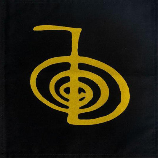 Printed Cotton Crystal Grid - Cho Ku Rei-Nature's Treasures