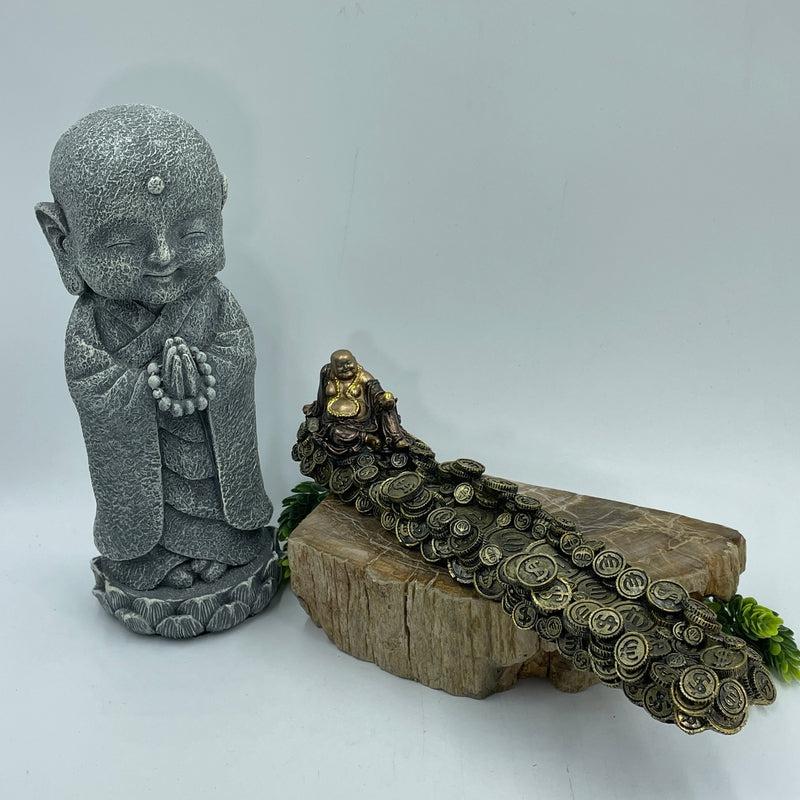 Prosperity Money Buddha Totem Incense Holder || Happiness, Abundant, Positivity-Nature's Treasures