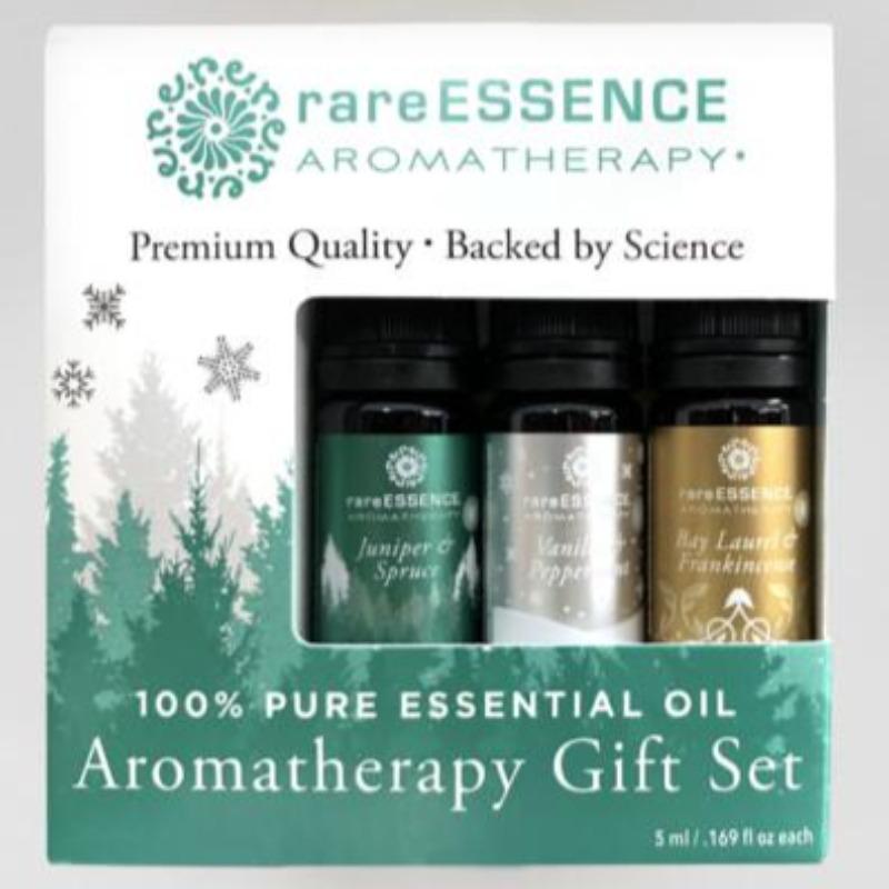 RareEssence Holiday Trio Essential Oil Blends-Nature's Treasures