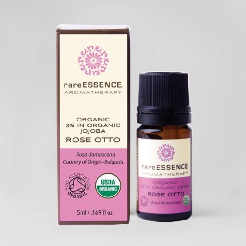 RareEssence Organic Rose Otto Essential Oil Blend (Diluted)-Nature's Treasures