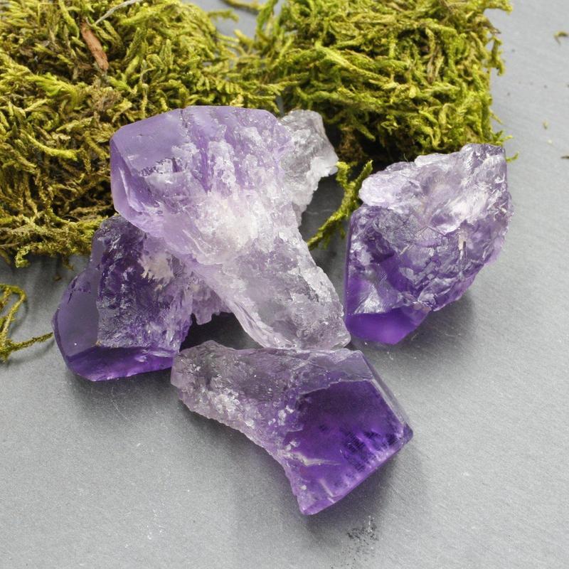 Raw Elestial Amethyst Chunk - Angelic Communication-Nature's Treasures