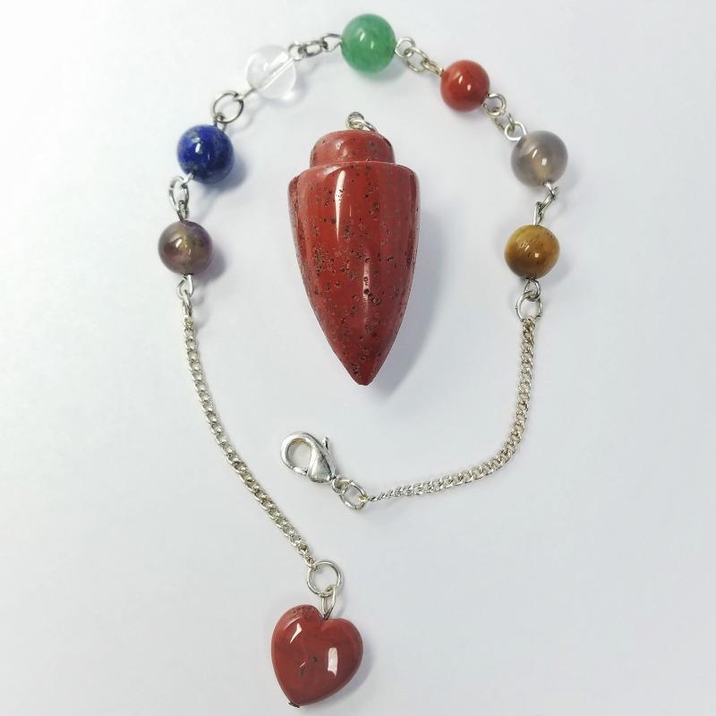 Red Jasper Chakra Pendulum-Nature's Treasures