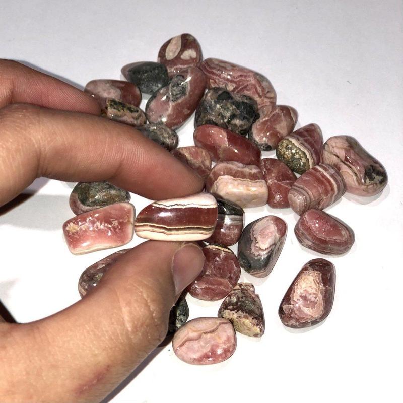 Rhodochrosite Tumble || Argentina-Nature's Treasures