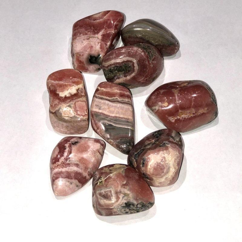 Rhodochrosite Tumble || Argentina-Nature's Treasures