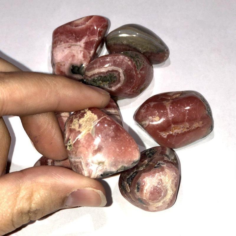 Rhodochrosite Tumble || Argentina-Nature's Treasures