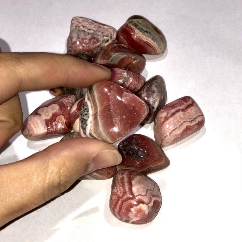 Rhodochrosite Tumble || Argentina-Nature's Treasures
