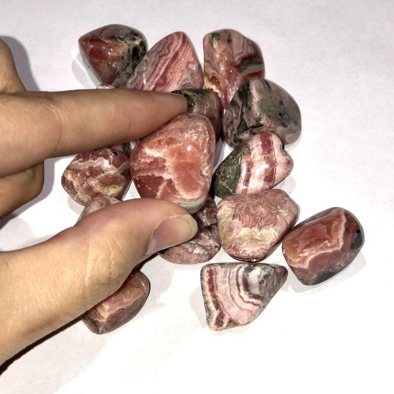 Rhodochrosite Tumble || Argentina-Nature's Treasures