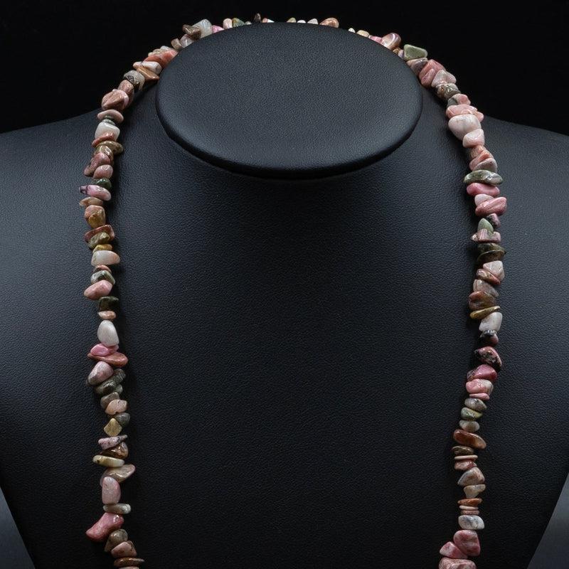 Rhodonite Chip Necklace || Self- Healing-Nature's Treasures