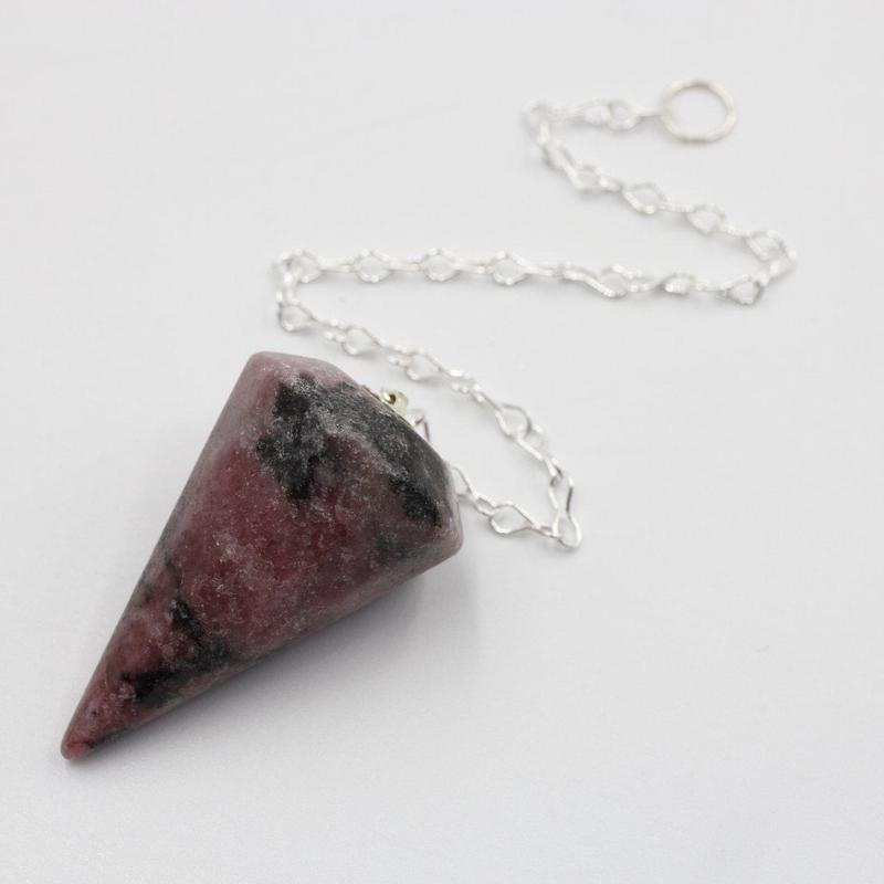 Rhodonite Pendulum || Emotional Balancer And Self-Healing-Nature's Treasures