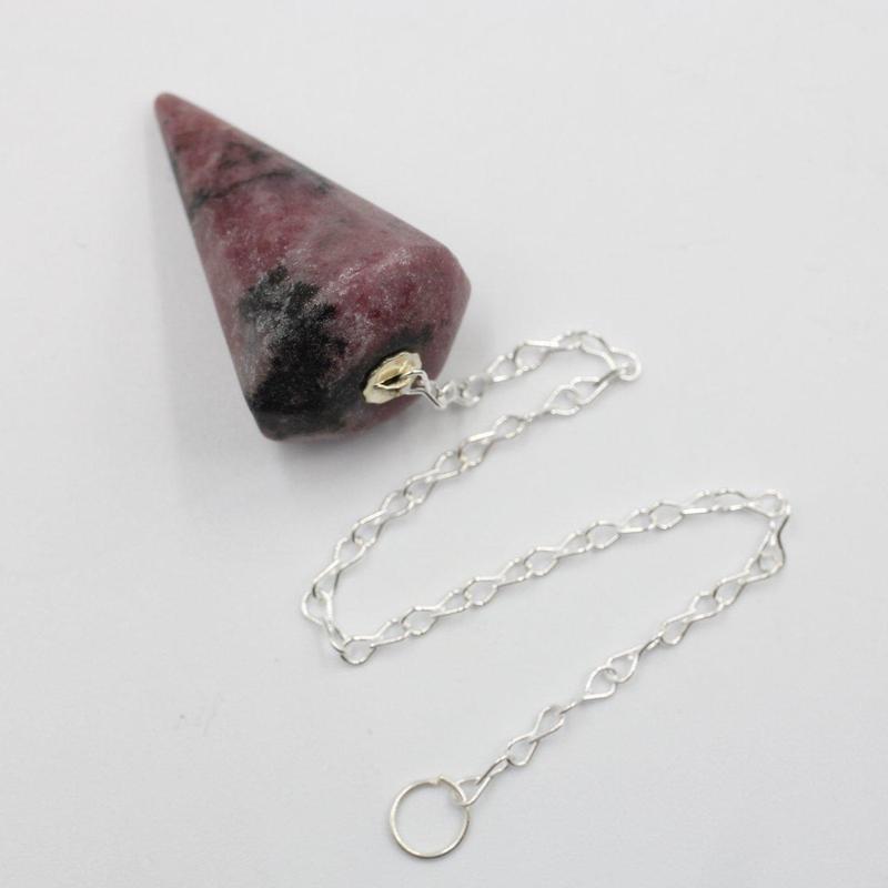 Rhodonite Pendulum || Emotional Balancer And Self-Healing-Nature's Treasures