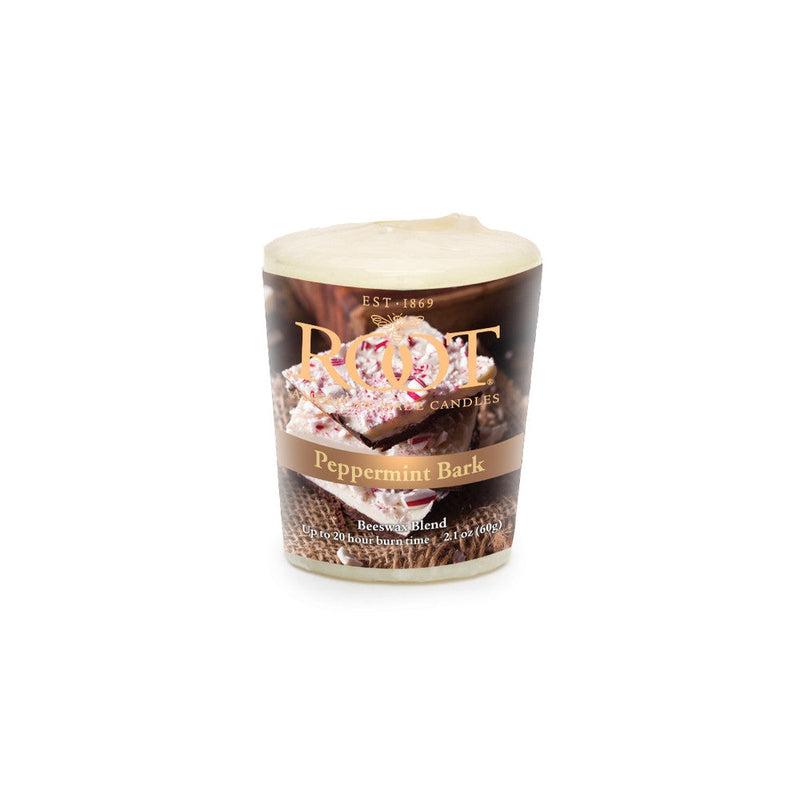 Root Candles Holiday Legacy Collection || Peppermint Bark-Nature's Treasures