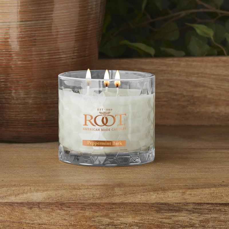 Root Candles Holiday Legacy Collection || Peppermint Bark-Nature's Treasures