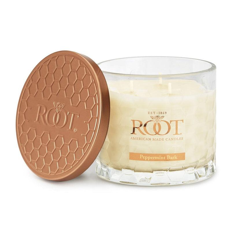 Root Candles Holiday Legacy Collection || Peppermint Bark-Nature's Treasures