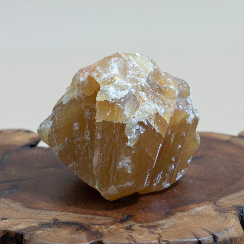 Rough Honey Calcite Single Chunk || Mexico-Nature's Treasures