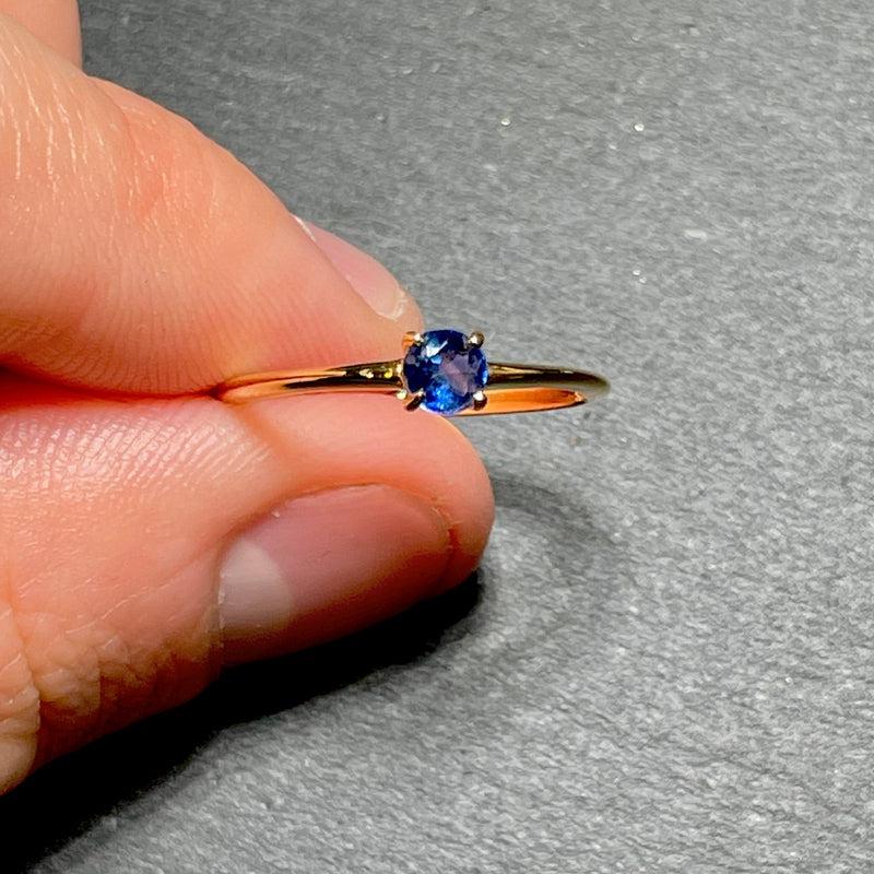 Royal Kings Blue Kyanite Ring || 14K Vermeil Yellow Gold || From Brazil-Nature's Treasures