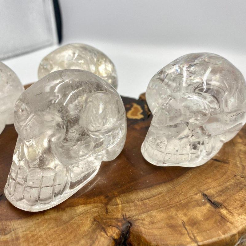 SHOW PRODUCT: Clear Quartz Skull Carving-Nature's Treasures