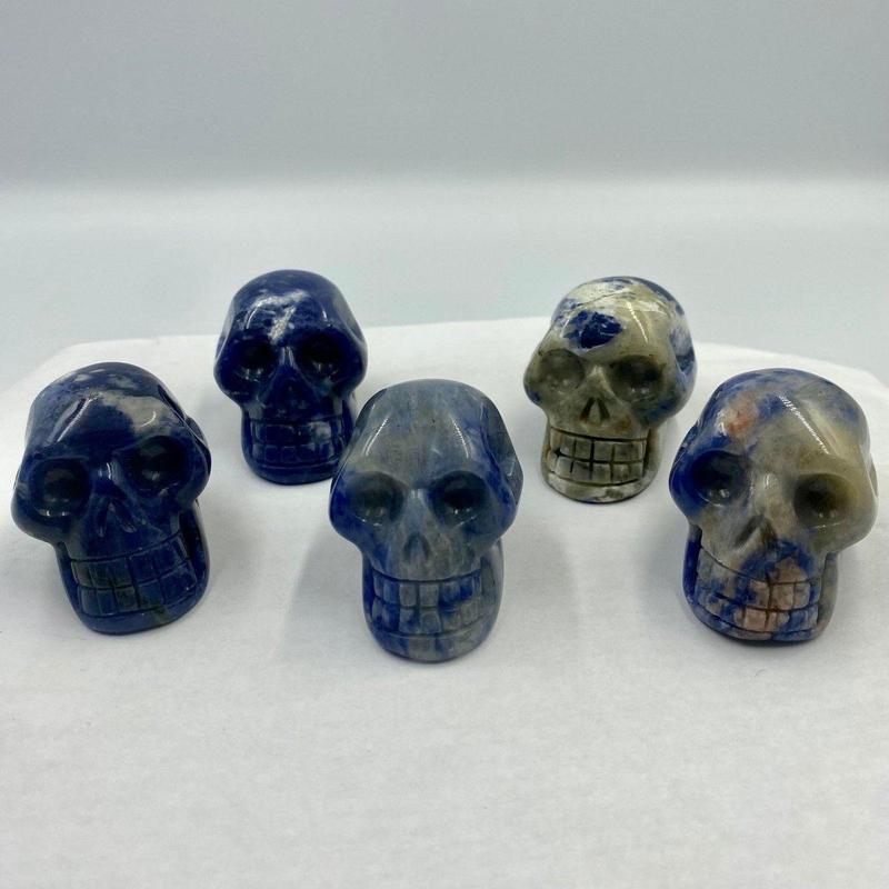 SHOW PRODUCT: Sodalite Skull Carving-Nature's Treasures