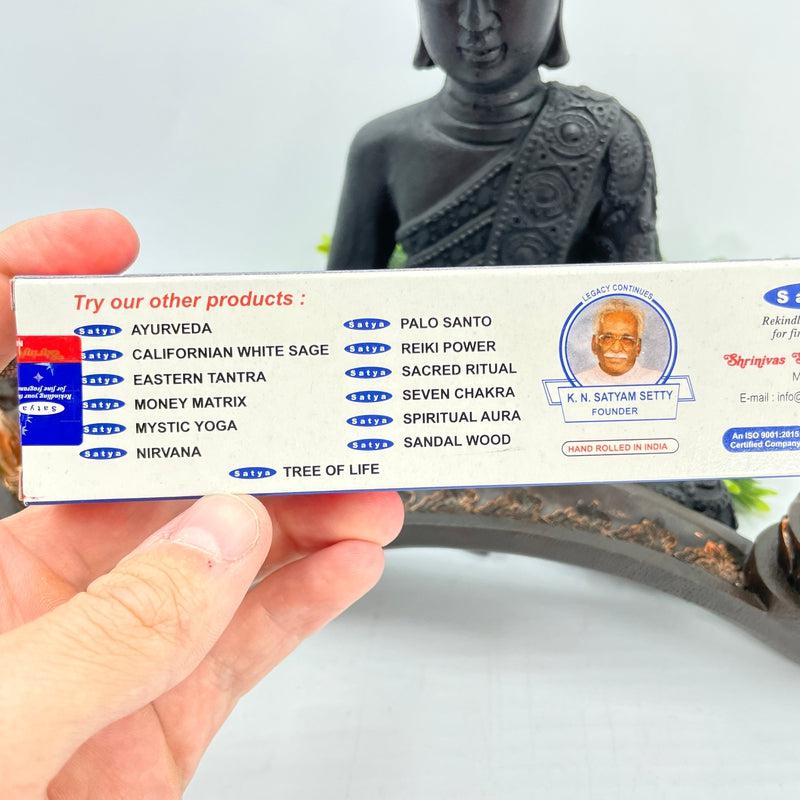 Satya "Dragon's Blood" Masala Incense Sticks - 15g-Nature's Treasures