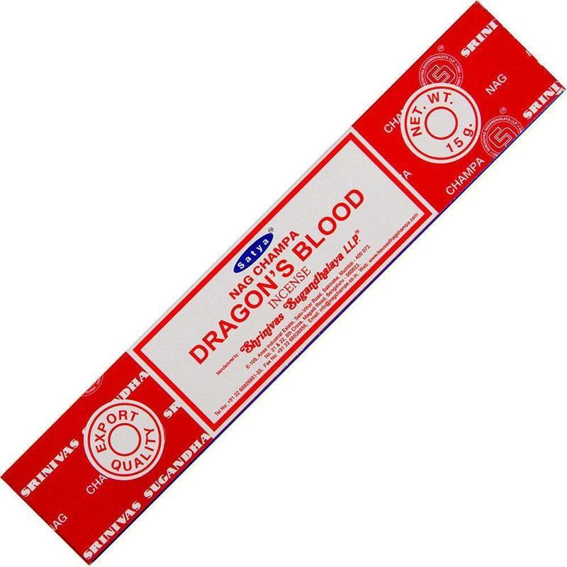 Satya "Dragon's Blood" Masala Incense Sticks - 15g-Nature's Treasures