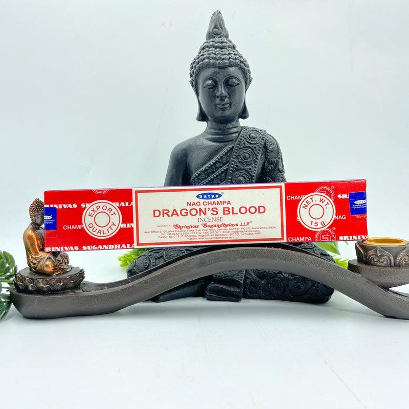 Satya "Dragon's Blood" Masala Incense Sticks - 15g-Nature's Treasures