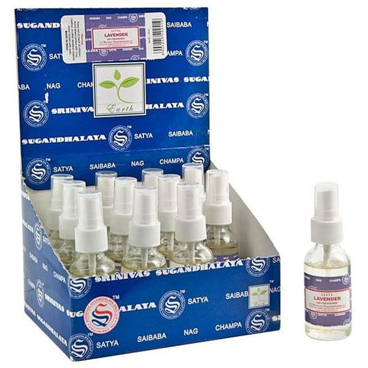 Satya Lavender Air Freshener 30ml - 1 fl.oz.-Nature's Treasures